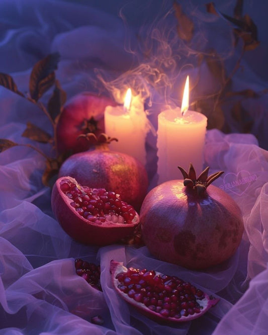 The Play of the Pomegranate Mother🍎🍯 - July Anointing & Prosperity oil