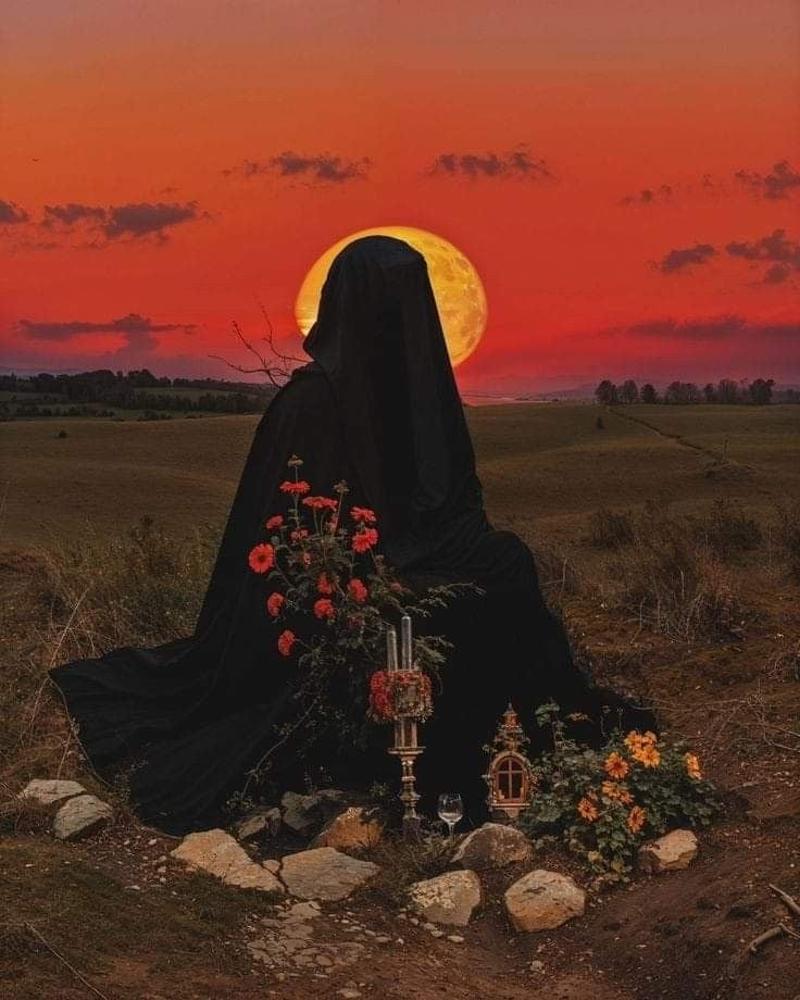 Sacred beauty veiling ritual