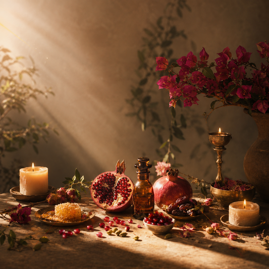The Play of the Pomegranate Mother🍎🍯 - July Anointing & Prosperity oil