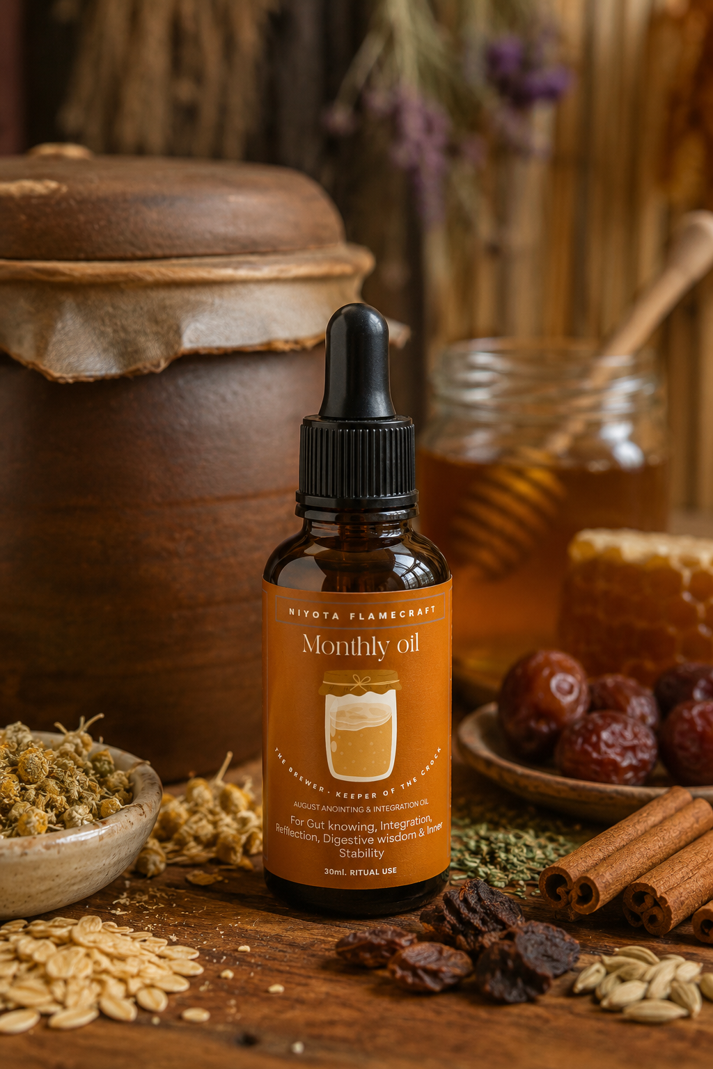The Brewer- August Anointing & Integration oil🍯